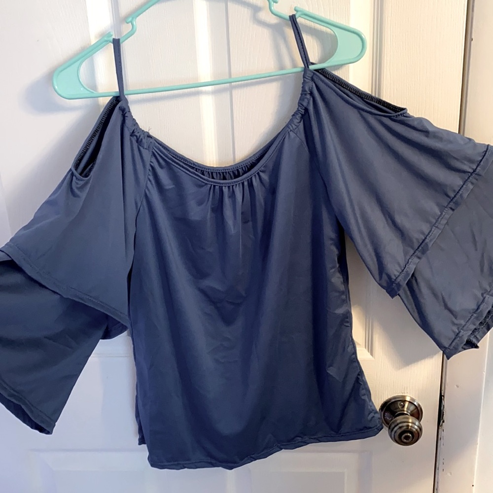 Women’s size small blue blouse